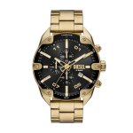 Montre homme diesel montres spiked - dz4678 bracelet acier dor