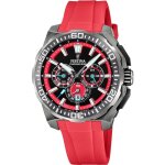 Montre homme festina chrono bike - f20725 - 5 bracelet résine rouge Montre homme festina chrono bike - f20725 - 5 bracelet résine rouge
