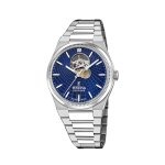 Montre homme festina swiss made automatic - f20053 - 2 bracelet acier argent