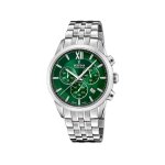 Montre homme festina swiss made chrono - f20040 - 3 bracelet acier argent