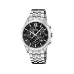 Montre homme festina swiss made chrono - f20040 - 4 bracelet acier argent