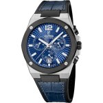 Montre homme festina swiss made vallee - f22003 - 2 bracelet cuir bleu