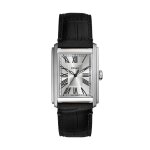 Montre homme fossil montres carraway - fs6078 bracelet cuir noir