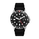 Montre homme fossil fs6036 - bracelet silicone noir Montre homme fossil fs6036 - bracelet silicone noir
