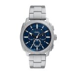 Montre homme fossil montres machine - fs6096 bracelet acier acier