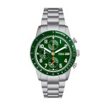Montre homme fossil sport tourer - fs6048 bracelet acier argent
