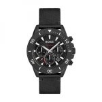Montre homme hugo boss admiral sustainable 1513918 - bracelet noir - cadran rond Montre homme hugo boss admiral sustainable 1513918 - bracelet noir - cadran rond
