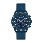 Montre homme hugo boss admiral sustainable 1513919 - bracelet bleu - bracelet en acier Montre homme hugo boss admiral sustainable 1513919 - bracelet bleu - bracelet en acier