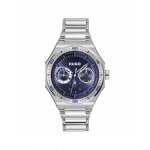 Montre homme hugo #lit multi - 1530406 bracelet silicone blanc