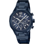 Montre pour homme excellent l18848 - 1 avec bracelet en acier bleu Montre pour homme excellent l18848 - 1 avec bracelet en acier bleu