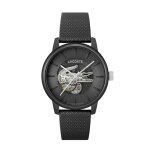 Montre homme lacoste lacoste. 12. 12 automatique - 2011383 bracelet cuir noir Montre homme lacoste lacoste. 12. 12 automatique - 2011383 bracelet cuir noir