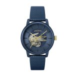 Montre homme lacoste lacoste. 12. 12 automatique - 2011385 bracelet cuir bleu