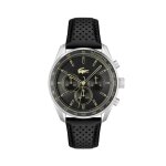 Montre homme lacoste boston - 2011379 bracelet cuir noir
