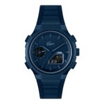 Montre homme lacoste lc33 - 2011448 bracelet silicone bleu