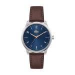 Montre homme lacoste lisbon - 2011322 bracelet cuir marron