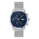 Montre homme lacoste replay - 2011409 bracelet acier argent
