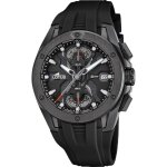 Montre homme lotus - 18943 - 6 bracelet silicone noir