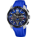 Montre homme lotus - 18944 - 4 bracelet silicone bleu
