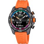 Montre homme lotus - 20000 - 7 bracelet silicone orange