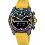 Montre homme lotus - 20000 - 8 bracelet silicone jaune