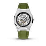 Montre homme maison du temps mtbeta skeleton silicone kaki
