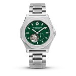 Montre homme maison du tempsmtdelta coeur ouvert vert acier Montre homme maison du tempsmtdelta coeur ouvert vert acier