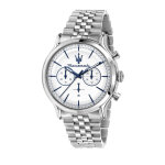 Montre homme maserati epoca - r8873618034 bracelet acier argent