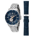 Montre homme maserati sfida - r8823140013 bracelet acier argent