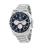 Montre homme maserati velocita - r8873652005 bracelet acier argent