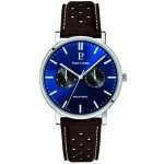 Montre homme pierre lannier - 206j164 essential bracelet cuir brun