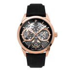 Montre homme pierre lannier - 347a233 monarck bracelet cuir noir