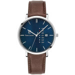 Montre homme pierre lannier data - 242d164 bracelet cuir marron