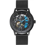 Montre homme pierre lannier paddock - 345a469 bracelet acier noir