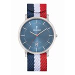 Montre homme ruckfield - 685178 bracelet tissu bleu