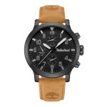 Montre homme timberland driscoll - tdwgf0040701 bracelet cuir marron