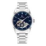 Montre homme tommy hilfiger baker automatic - 1710716 bracelet acier argent Montre homme tommy hilfiger baker automatic - 1710716 bracelet acier argent
