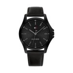 Montre homme tommy hilfiger bruce - 1792190 bracelet cuir noir Montre homme tommy hilfiger bruce - 1792190 bracelet cuir noir