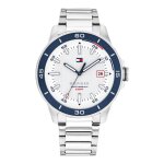 Montre homme tommy hilfiger remy - 1792227 bracelet acier argent Montre homme tommy hilfiger remy - 1792227 bracelet acier argent