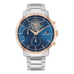 Montre homme tommy hilfiger stewart - 1710734 bracelet acier argent