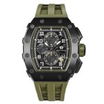 Montre homme tsar bomba elemantal series - tb8204q38 bracelet silicone olive