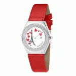 Montre mf316 - coeurs - te - rouge - so charm Montre mf316 - coeurs - te - rouge - so charm