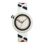 Montres mixtes bracelet silicone blanc 38 - 6081 - 006 Montres mixtes bracelet silicone blanc 38 - 6081 - 006