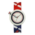 Montres mixtes bracelet silicone rouge 38 - 6081 - 003 Montres mixtes bracelet silicone rouge 38 - 6081 - 003