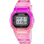 Montre mixte calypso color splash - k5874 - 1 bracelet plastique rose Montre mixte calypso color splash - k5874 - 1 bracelet plastique rose