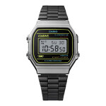 Montre mixte casio vintage iconic - a168wehb - 1aef bracelet acier