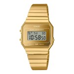 Montre mixte casio vintage iconic - a700wevg - 9aef bracelet acier