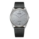 Montre mixte citizen suratto eco - drive - ar3120 - 16a bracelet cuir noir