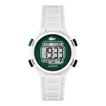 Montre mixte enfant lacoste lc33 - 2030064 bracelet silicone blanc