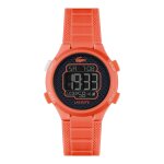 Montre mixte enfant lacoste lc33 - 2030065 bracelet silicone orange