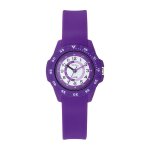 Montre mixte enfant tekday - 654880 bracelet résine violet Montre mixte enfant tekday - 654880 bracelet résine violet